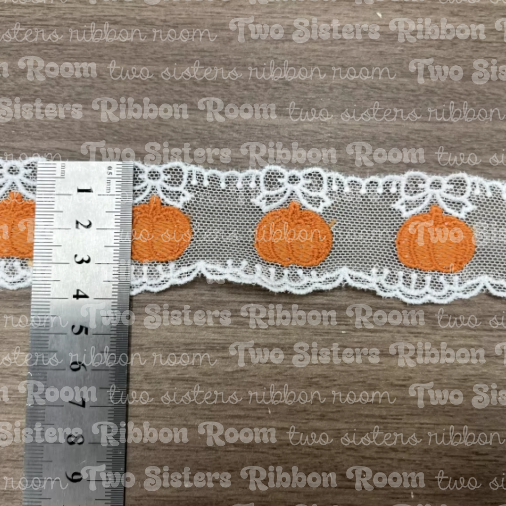 Lil' Punkin Bow Lace PREORDER