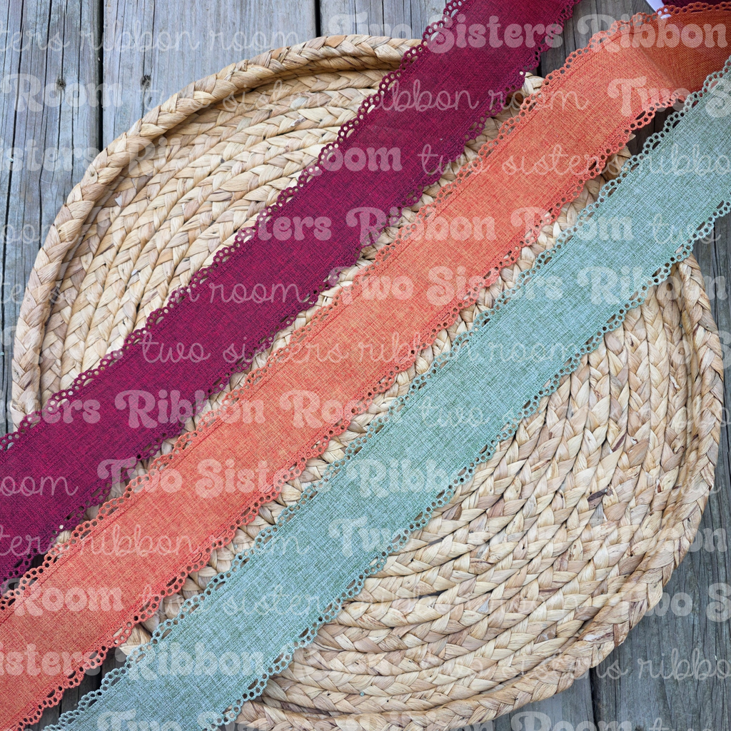 Scallop Edge Canvas